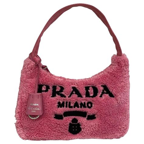 prada re edition 2000 pink fur